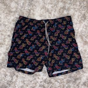 Maamgic Pineapple swim trunks with liner